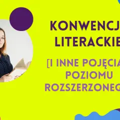 Młoda kobieta z rudymi włosami trzyma otwarta książkę na tle jaskrawożółtym.