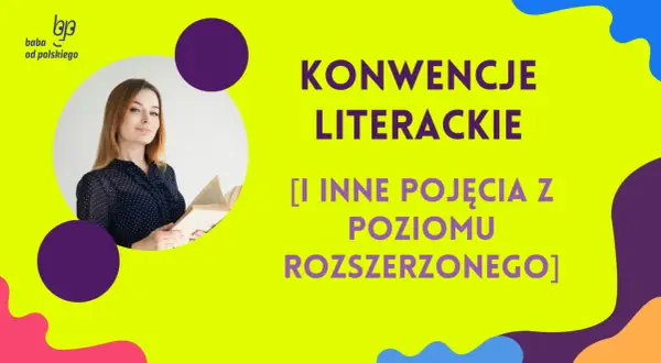 Młoda kobieta z rudymi włosami trzyma otwarta książkę na tle jaskrawożółtym.