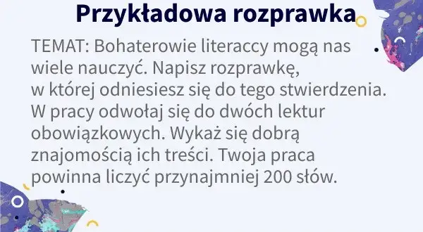 Czego uczy nas literatura? Kluczowe lekcje i wartości w rozprawce