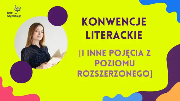 Młoda kobieta z rudymi włosami trzyma otwarta książkę na tle jaskrawożółtym.
